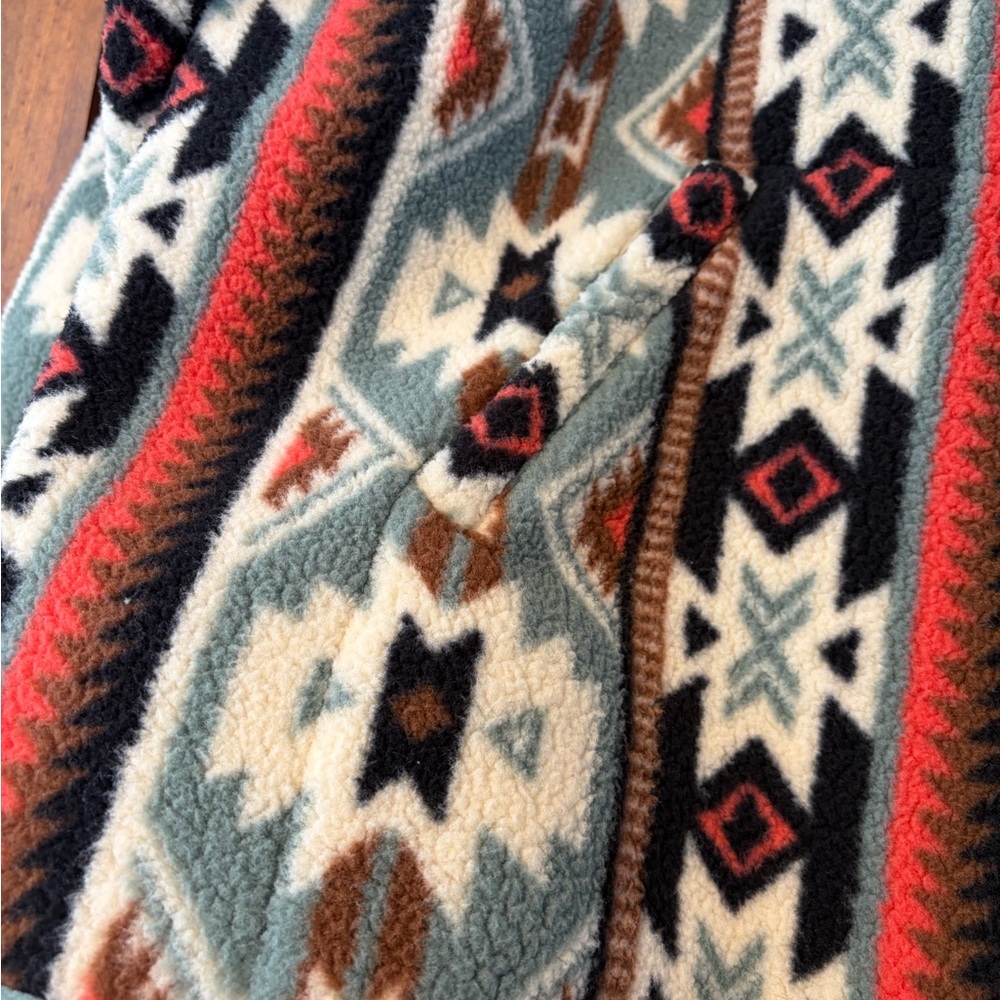 Wrangler Multicolor Fleece Jacket - Picture 3 of 4